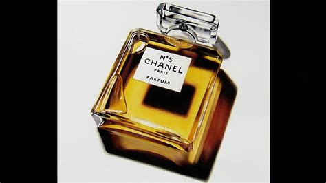 dessin parfum chanel|Drawing a Chanel Perfume Bottle, Hyper realistic art .